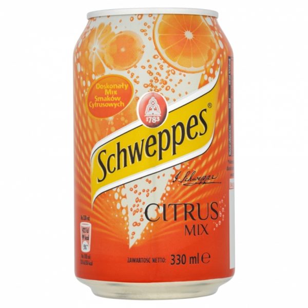 Schweppes Citrus Mix  Cans 330ml