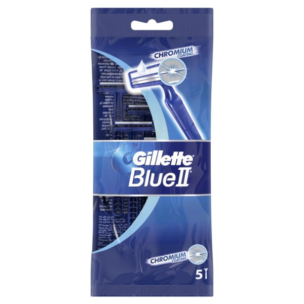 Gillette Blue II (5 pcs) Disposable Razors